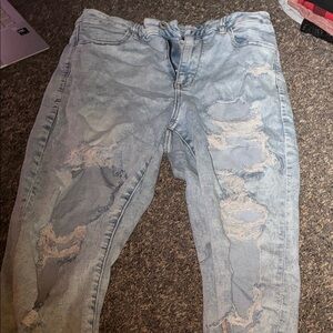 American Eagle Outfitters Light Blue Denim Jeans